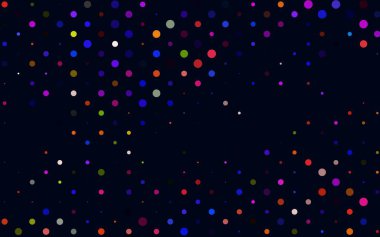 Hafif Çokrenkli, baloncuklu Gökkuşağı vektör arkaplanı.