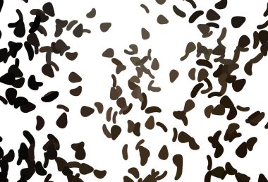 Rastgele şekilli açık siyah vektör dokusu. Soyut gradyan şekilli basit renkli çizimler. Bir cep telefonu için arka plan.