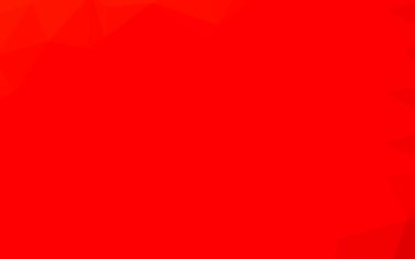 Açık Kırmızı vektör çokgen şablonu.