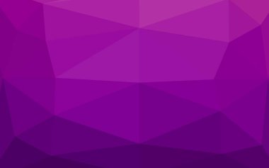 Hafif Mor vektör üçgen mozaik şablonu.