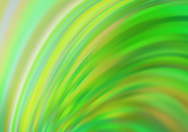 Lav şekilli açık yeşil vektör arkaplanı.