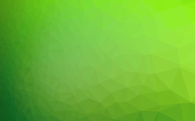Açık Yeşil vektör çokgen arkaplanı.