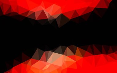 Açık Kırmızı Vektör soyut mozaik deseni.