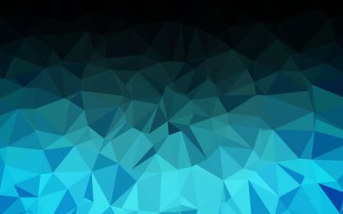 Açık BLUE vektör üçgen mozaik dokusu.