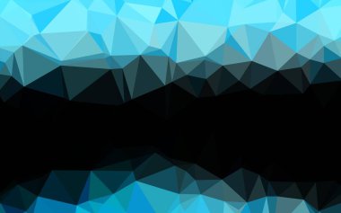 Açık BLUE vektörü soyut mozaik arkaplan.