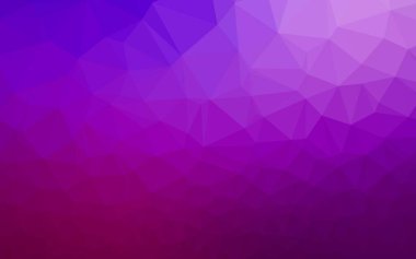 Hafif Mor vektör üçgen mozaik dokusu.