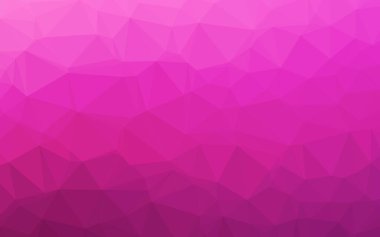 Açık Pembe vektör üçgen mozaik örtüsü.