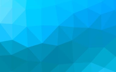 Hafif BLUE vektörü düşük poli düzeni.