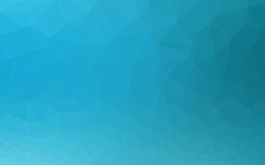 Hafif BLUE vektörü düşük poli düzeni.