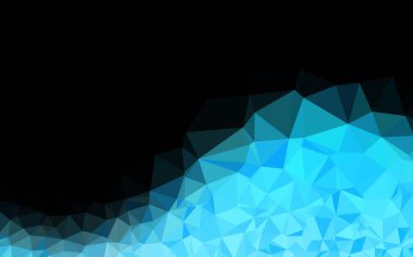 Hafif BLUE vektörü düşük poli dokusu.