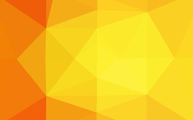 Açık Turuncu vektör soyut mozaik arkaplan.