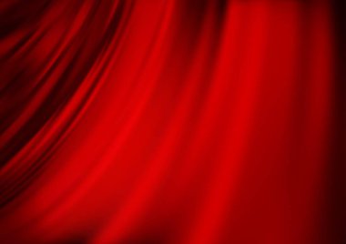 Lav şekilli açık kırmızı vektör şablonu.