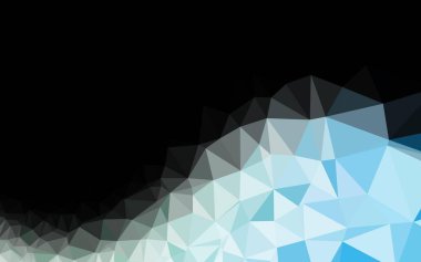 Hafif BLUE vektörü düşük poli dokusu.