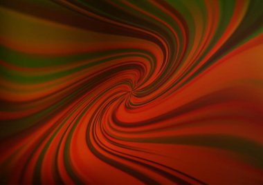 Koyu Turuncu vektör bulanık ve renkli şablon.