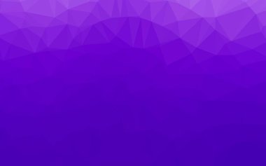 Açık Mor vektör parlayan üçgen arkaplan.