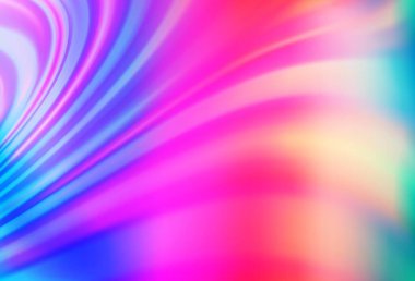 Açık renkli, sıvı şekilli Gökkuşağı vektör deseni. Mermer biçiminde yaratıcı geometrik çizim ve gradyan. Marka kitabı için zarif desen.