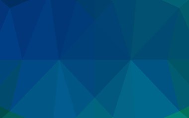 Işık Mavisi vektörü parlayan altıgen şablon.