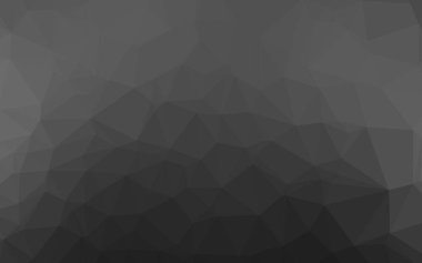 Koyu Gümüş, Gri vektör soyut mozaik arkaplan.