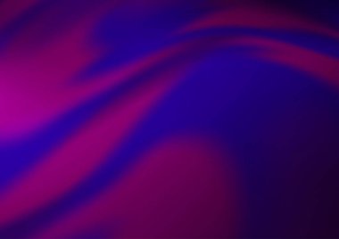 Çizgileri, ovalı koyu mor vektör şablonu.