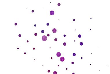 Açık mor, köpüklü pembe vektör arkaplan. Bulanık yağmur damlaları olan soyut bir çizim. Posterler, afişler için tasarım.