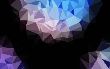 Açık Mavi, Kırmızı vektör düşük polimerli doku.