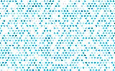 Altıgen biçiminde hafif BLUE vektör şablonu.