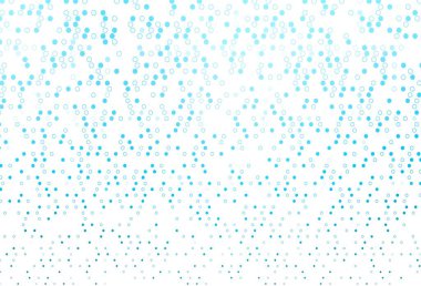 Çemberli hafif Mavili vektör şablonu. Bulanık dekoratif tasarım baloncuklu soyut tarzda. Marka kitabın için tamamen yeni bir şablon.