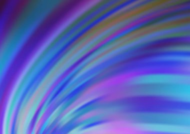 Bükülmüş çizgilerle hafif BLUE vektör arkaplanı.