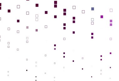 Kare biçiminde hafif Mor vektör şablonu. Dikdörtgenleri ve kareleri olan güzel bir çizim. İş ilanınız için akıllı tasarım.