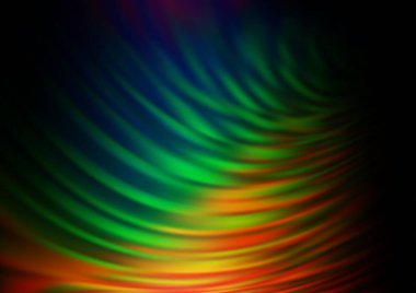 Koyu Çokrenkli, Gökkuşağı vektör bokeh şablonu.