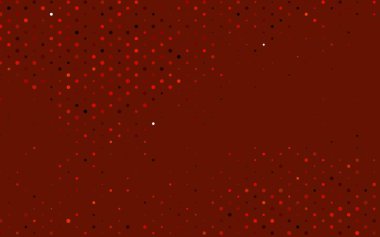 Dairesel Açık Turuncu vektör şablonu.