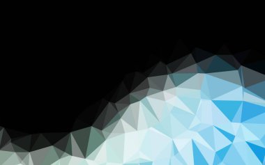 Işık Mavisi vektörü soyut mozaik deseni.