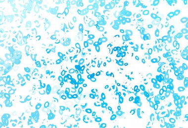 Açık yeşil, daireli kırmızı vektör şablonu. Bulanık yağmur damlaları olan soyut bir çizim. Posterler, afişler için tasarım.