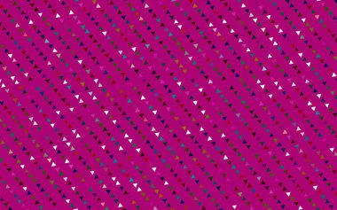 Açık Çokrenkli, Gökkuşağı vektör örtüsü çokgen biçiminde.