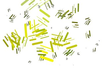 Açık mavi, tekrarlanan çubuklu sarı vektör şablonu. Bulanık arkaplanda gradyanı olan çizgiler. Reklamınız, posteriniz, afişiniz için en iyi tasarım.