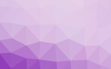 Hafif Mor vektör soyut çokgen dokusu.