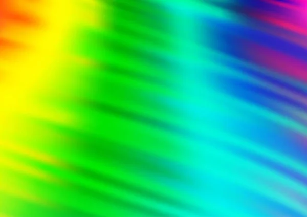Lumière Multicolore Arc Ciel Vecteur Flou Brillant Motif Abstrait — Image vectorielle
