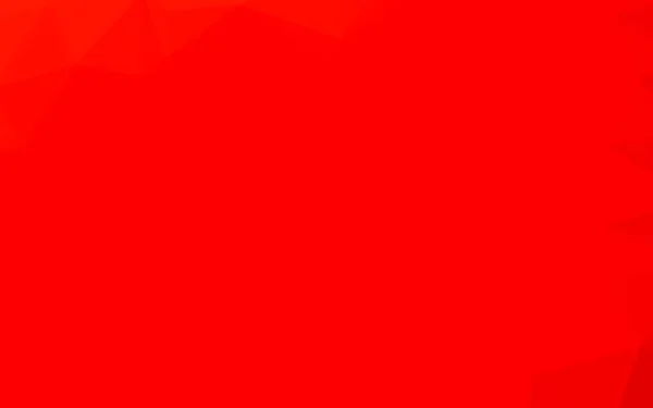 Plantilla Poligonal Vectorial Rojo Claro — Vector de stock