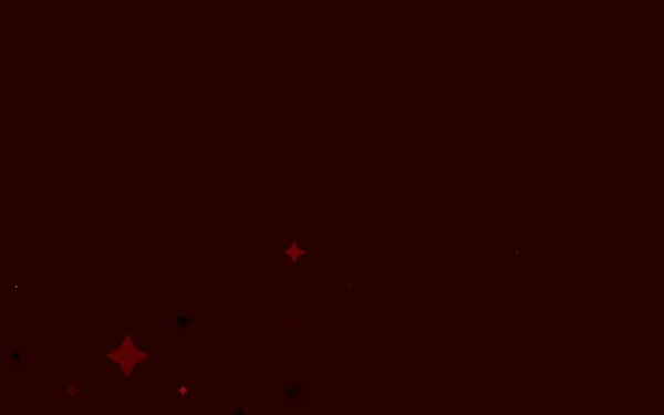 Hellgrüne Rote Vektorhülle Mit Kleinen Und Großen Sternen — Stockvektor