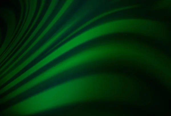 Patrón Vectorial Verde Oscuro Con Formas Lámpara Ilustración Abstracta Brillante — Vector de stock