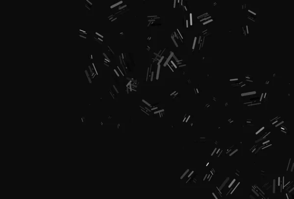 Світло Срібло Сірий Векторний Візерунок Вузькими Лініями Блискуча Кольорова Ілюстрація — стоковий вектор