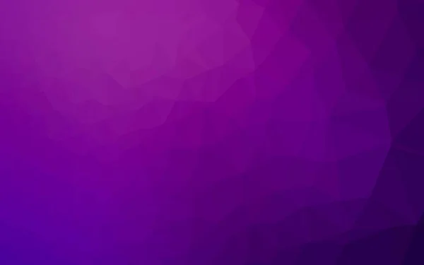 Dark Purple Vecteur Motif Abstrait Mosaïque — Image vectorielle