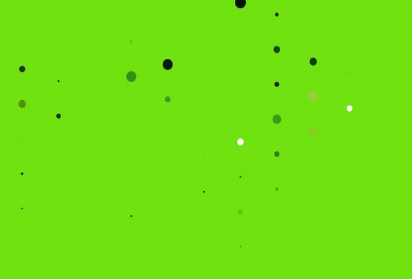 带圆盘的浅绿色矢量纹理 用模糊的雨滴闪烁着抽象的图解 水的形态 — 图库矢量图片