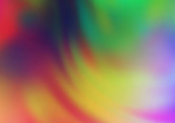 Свет Разноцветный Вектор Рейнбоу Размывает Яркий Фон — стоковый вектор