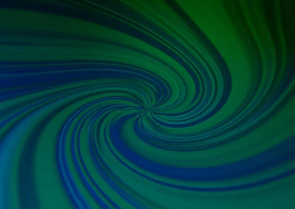 Dark Blue Green Vector Blur Pattern — Stock Vector