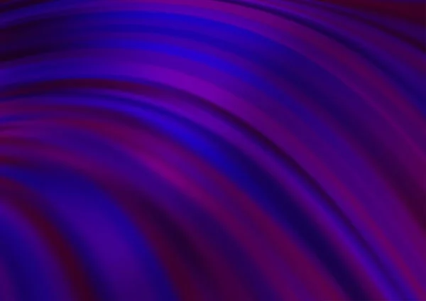Dark Purple Vektor Hintergrund Mit Blasenformen — Stockvektor