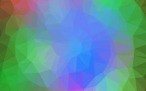 Multicolor Luz Arco Iris Vector Patrón Mosaico Abstracto — Vector de stock