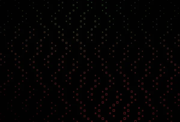 Σκούρο Πράσινο Κόκκινο Διάνυσμα Φόντο Γραμμές Ορθογώνια Glitter Αφηρημένη Εικόνα — Διανυσματικό Αρχείο