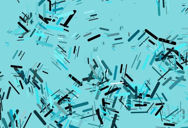Sfondo Vettoriale Azzurro Chiaro Con Linee Rette Illustrazione Astratta Glitter — Vettoriale Stock