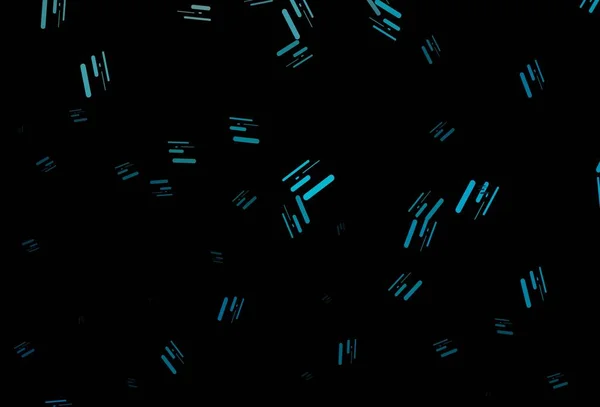 Темне Blue Векторне Компонування Плоскими Лініями Розмитий Декоративний Дизайн Простому — стоковий вектор
